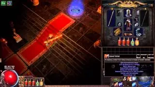 Сравнение тотемов &laquo;Сжигание&raquo; и &laquo;Огненный тотем&raquo; в PoE (версия 1.1.0)