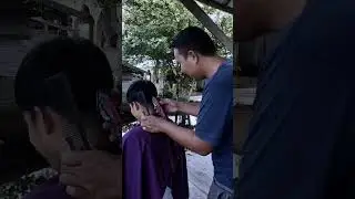 ‼️KEBANJIRAN BUKAN HALANGAN UNTUK CARI CUAN #cuan #barbershop #tukangcukur