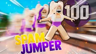 SENDO SPAM JUMPER no Murder Mystery 2!😂[ROBLOX]