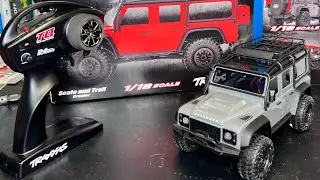 Présentation Traxxas trx4m 1/18 Land Rover defender 110