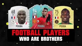 FIFA 20 | FOOTBALL PLAYERS WHO ARE BROTHERS AND FAMILY! 😱👪 ft. Pogba, Boateng, Aguero... etc