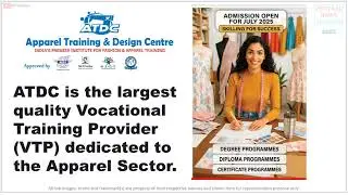 ATDC - Apparel Training & Design Centre - Vocational Training Provider