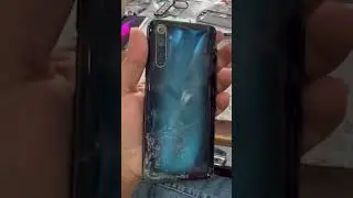 Realme 6 pro back glass change #smartphone #realmemobiles #youtubeshort  #realme6 #youtube