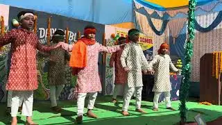 Sarfa Devi Public School khatangi sirdala (Nawada) main nikala Gaddi lekar songs boys dance