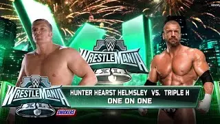 Hunter Hearst Helmsley vs. Triple H | WWE 2K25 Fantasy Warfare