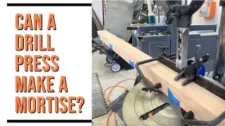 Making a Mortise with a Drill Press