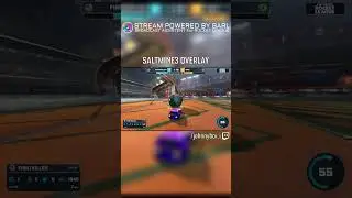 Rocket League Saltmine3 Overlay and Game HUD - In action 108 #rocketleague #overlay #rl #hud