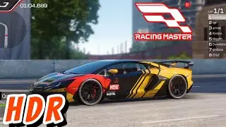 Racing Master Mobile Gameplay Max Graphics 60 fps || Lamborghini Aventador SVJ