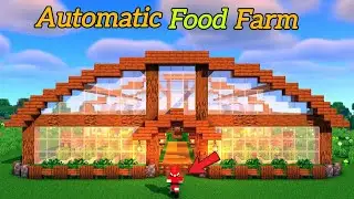 Automatic Food Farms in Minecraft | 💫