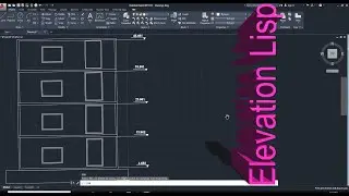 Маркер высоты AutoCAD Lisp