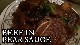 Beef in Pear Sauce | Easy Recipe