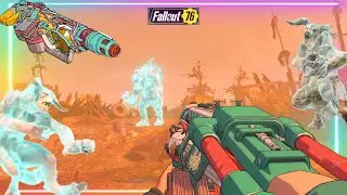 Cryolator vs Enemies | Weapon | FO76