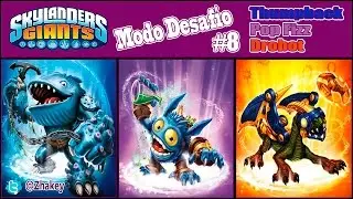 Skylanders Giants - Desafíos #8 : Thumpback, Pop Fizz y Drobot | Zhakey