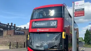 London Bus Journey 🇬🇧 ー 『Walthamstow Central - Debden』　〔Route 20〕