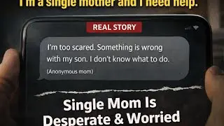 A Single Mother&rsquo;s Message: &lsquo;I Don&rsquo;t Know What&rsquo;s Happening to My Son'