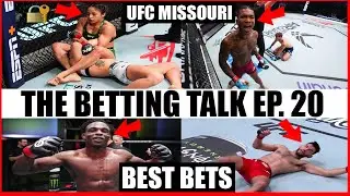 The Betting Talk EP. 20 | UFC Kansas City Machado Garry vs Prates Best Bets, Props & Parlays