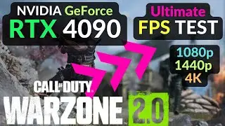 RTX 4090 CoD: Warzone 2.0 ALL SETTINGS TESTED 1080p 1440p 4K