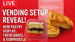 Join Me LIVE at My New Vendor Booth! Amazon Pastry Display, Homemade Treats & More! New Setup!