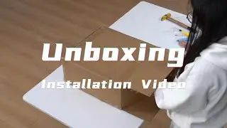 Stylish storage ottoman installation