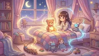 The Girl Who Could Talk to Toys | Magical Bedtime Story for Kids | Animated Anime Story