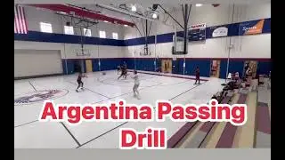 Argentina Drill: passing warmup
