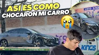 Me chocaron mi carro 😭 Así iniciamos el año 