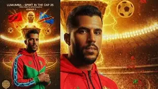 LUMUMBA – SPIRIT IN CUP25 (vol3)🇨🇩🇲🇦 HVMZAMusic/GH2S PROD #maroc #afrohouse#patricelumumba#kinshasa 