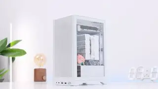2K Mini ITX White Gaming PC Build👑 RYZEN 7 9800X3D + RX 9060XT😵 #pcbuild #gaming #whitepc #amd #rx 