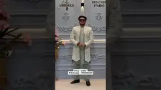 Regal Designer Sherwani Collection at The Groom Tailor #sherwani #wedding #viral #reels #shorts