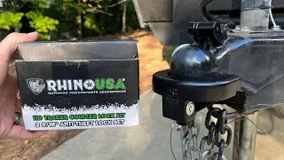 Rhino USA trailer hitch coupler lock: best bang for the buck!!