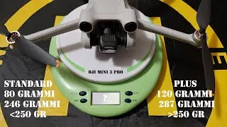 DJI Mini 3 Pro: batteria standard e plus