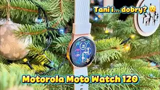 Motorola Moto Watch 120 - to tani i zaskakująco dobry zegarek 😮