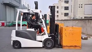 weighing system, electric forklift truck, front forklift, counterbalanced forklift, with scales