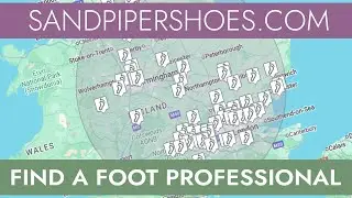 WEBSITE HINTS & TIPS: Find a local foot health professional online (web link in description)