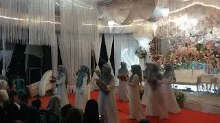 Group qasidah nurul ikhsan bantar kadu, acara isra mi'raj & walimatul nikah Riska & gin gin
