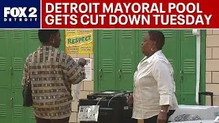 Detroit primary will trim down massive pool of mayoral candidates Tuesday