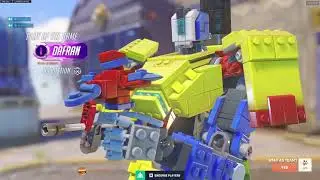 POTG! Dafran Shows UNBEATABLE Bastion - OVERWATCH 2 GAMEPLAY SEASON 19