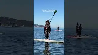 SUP witches #paddleboarding #standuppaddle #halloween #witches
