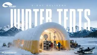Cold Weather Gear Army Inflatable Tent ❄️ | 5-Days Delivery Fast Deployment for Extreme Environments