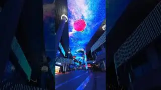 Huge ceiling display for commercial areas. #CommercialDecor #CommercialDesign