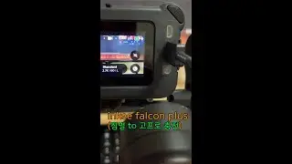 [gimbal to gopro reverse charging] inkee falcon plus & gopro8. #shorts