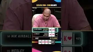 PRZESTRASZYŁ SIĘ Z KR&Oacute;LAMI #dc #poker #scary
