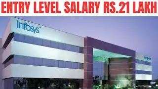 Entry Level Salary Rs 21 Lakh