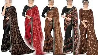 Lycra Saree | Lycra saree haul | Lycra saree online shopping |