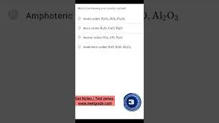 Chemistry Practice Questions l MCQ - 75 l NEET - 2023 l NEET-2024 #shorts #NEET #MCQs