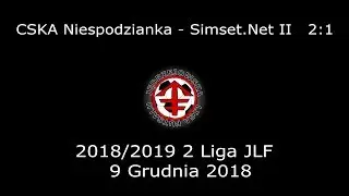 JLF 18/19 | 2 Liga JLF | CSKA Niespodzianka - Simset.Net II