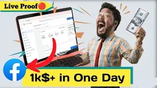 Adx Revenue $1k In ONE Days Facebook Traffic Best Method Full Course