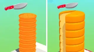 Slice It All Gameplay! Satisfying and Relaxing ASMR Slicing Video NEW UPDATE
