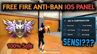 FREE FIRE IOS PANEL📱MOST POWERFUL IPHONE PANEL OB49 💻 100% ANTIBAN SAFE ✔️