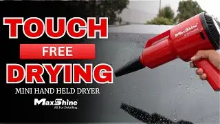 MaxShine's Mini HandHeld Dryer: Innovative / Powerful / Compact